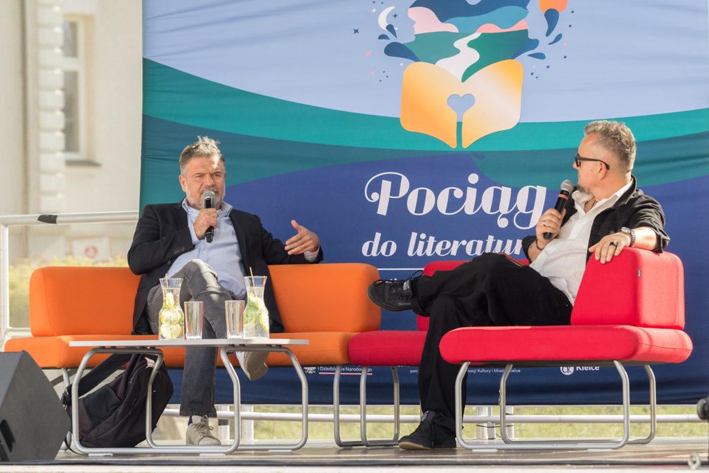 VI festiwal literacki - Igor Brejdygant i Łukasz Wojtusik Igor Brejdygant i Łukasz Wojtusik