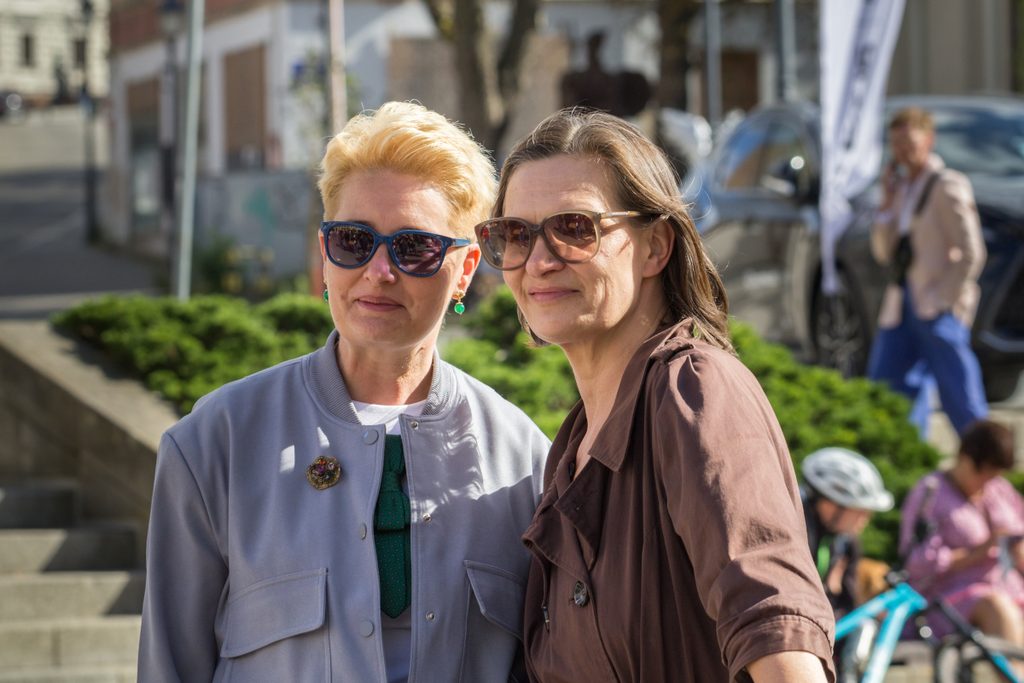 VI festiwal literacki - Maria Seweryn i Anna Żmudzińska Maria Seweryn i Anna Żmudzińska