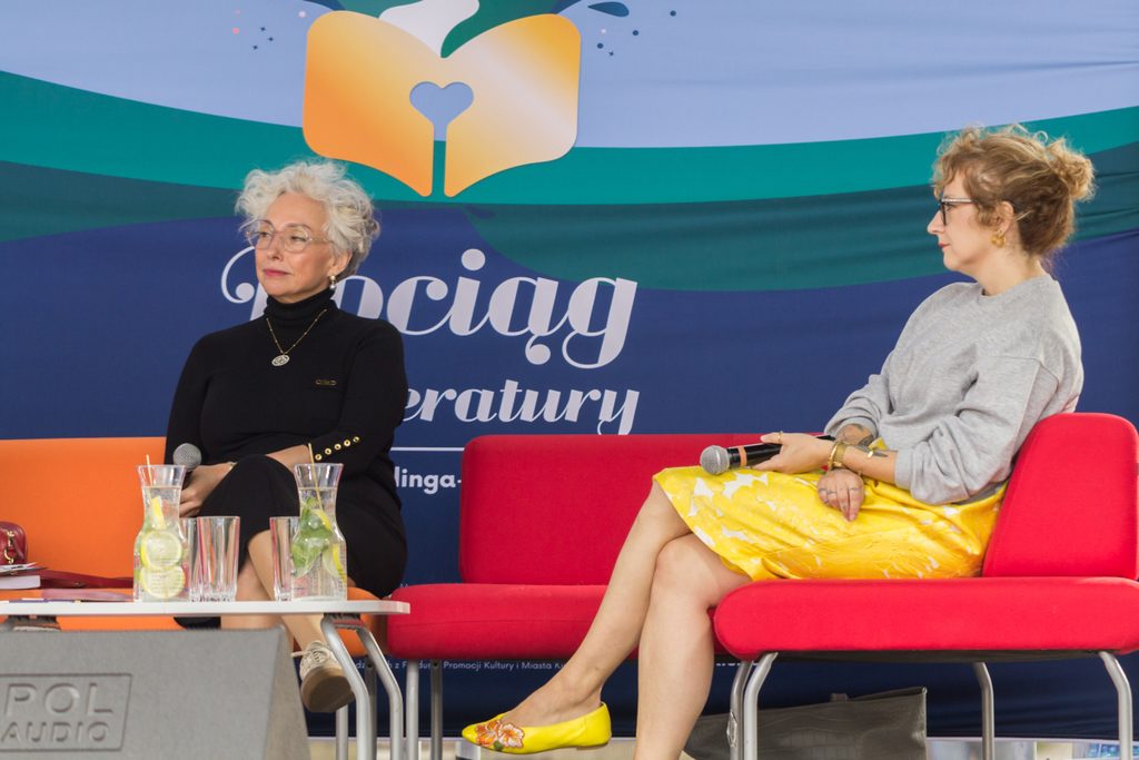 VI festiwal literacki - Kinga Dębska i Paulina Małochleb Kinga Dębska i Paulina Małochleb